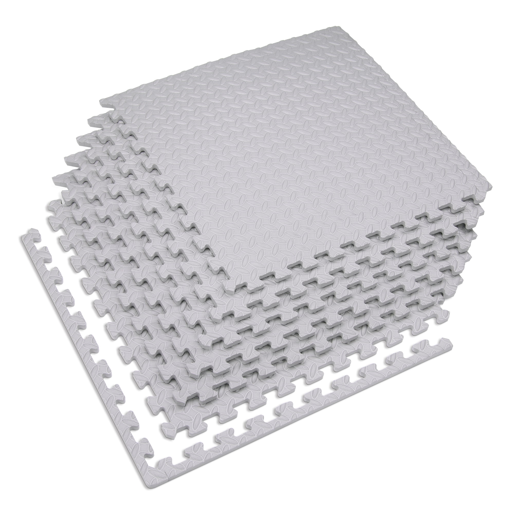ANTI FATIGUE MATS 200 SQFT EXERCISE PLAY GYM FLOOR FLOORING INTERLOCKING PUZZLE