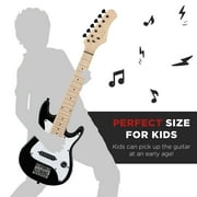 Best Choice Products 30in Kids Electric Guitar Beginner Starter Kit w/ 5W Amplifier, Strap, Case - Black