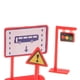 thumbnail image 3 of 9/28 Unids Señales de Tráfico y Semáforos Barricadas de Modelismo Ferroviario Juguete Educativo para Niños, 3 of 7