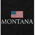 thumbnail image 2 of Montana Pride American Flag MT USA Men's Graphic T Shirt Tees Brisco Brands L, 2 of 4