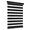Black-blackout, variant on Allesin zen Cordless Zebra Blinds for Windows, Beige, 24" W x 48" H