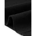 thumbnail image 5 of Work Dress for Women Sleeveless Square Neck A Line Business Casual Mid Dresses XS Black, 5 of 6
