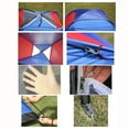 thumbnail image 3 of GLFILL 2 Person Tent Beach Trips Hiking With Single Layer Door Compact Outdoor Oxford Cloth 170T PU Polyester New Practical 1 person, 3 of 7