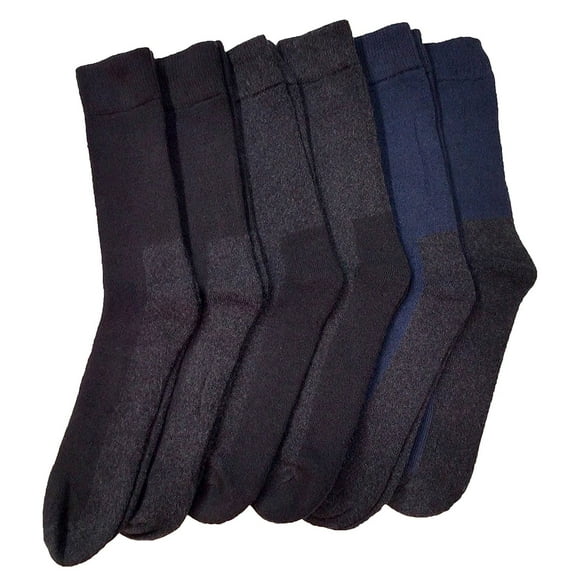 6 Pairs of BillionHats Mens Cotton Thermal Socks Hiking Camping Hunting Outdoor Socks