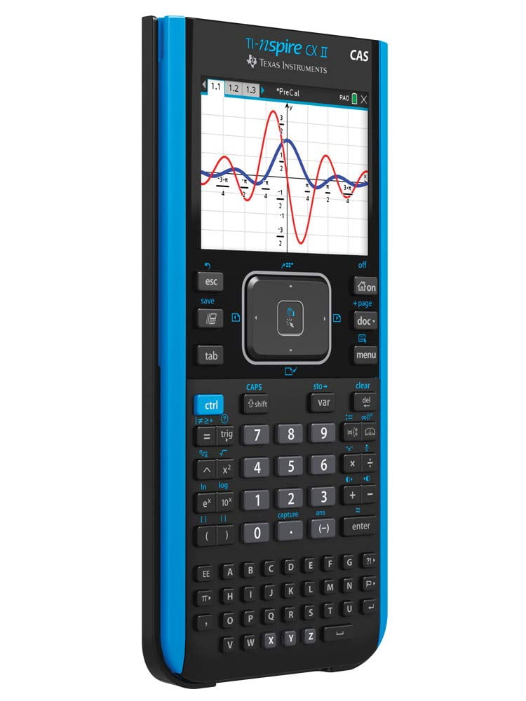 Texas Instruments TI-nspire CX II CAS Graphing Calculator with Student  Software