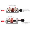 thumbnail image 4 of Vise Mini Drill Press Vise de 2.56 Pulgadas Ancho de Prisión Plana Banco de Subsidio para la Revestimiento de la Mácina de Grabado Banco de Taladro de la Máquina reparación, 4 of 7