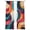 Multi, variant on Vintage Geometric Sheer Curtains 96 Inch Length 2 Panels Set, Colorful Contemporary Minimalist Voile Window Treatment Semi Sheer Long Curtains Drapes for Bedroom/Living Room/Kitchen 52"x96"x2
