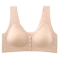 thumbnail image 1 of Woman Color Thin And Steel Hoop Gathered Breathable Underwear For Daily Bras, 1 of 2
