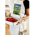 thumbnail image 3 of Denali National Park, Alaska, Alaska Cotton and Denali (Cotton Canvas Apron, Kitchen Cooking, Baking, Grilling, Unisex with Pockets), 3 of 5