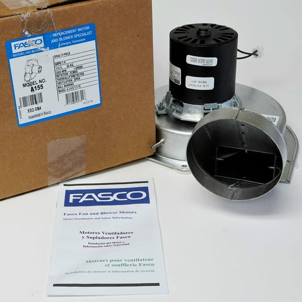 Centrifugal Furnace Blower Draft Inducer 115v Fasco A082 Walmart Com Walmart Com
