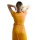 thumbnail image 4 of Vestido Largo Tipo Bata Cruazado Cintilla Formal Abierto THE DIFFERENT SOCIETY Side B collection Vestido largo, Tipo Bata con abertura y Tirante, Para Toda Ocasión., 4 of 4