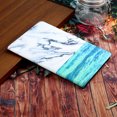 thumbnail image 7 of iPad 10th Generation Case 10.9 inch 2022, Marble Patterned Slim Multi-Angle Viewing Folio Magnetic Stand Wallet Card Slot with Auto Sleep Wake Smart for Apple iPad 10th Gen 10.9 inch 2022, Sea, 7 of 7