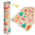 thumbnail image 1 of Christmas Decor 1PCs ( 75cmX51cm, 4.11 Square Feet)Single-sided Christmas Wrapping Paper, Classic Santa Claus And Other Patterns, 1 of 3