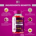 thumbnail image 6 of (2 Pack) Proton Keto Gummies, Proton Keto ACV Gummies Advanced 1000MG Formula, Pro Ton Apple Cider Vinegar Folate Vitamin B6 B12 Beet Root Pomegranate Vegan Non GMO Keto Supplement (120 Gummies), 6 of 7