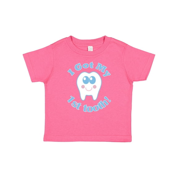 Inktastic I Got My First Tooth Baby Boy Boys or Girls Baby T-Shirt