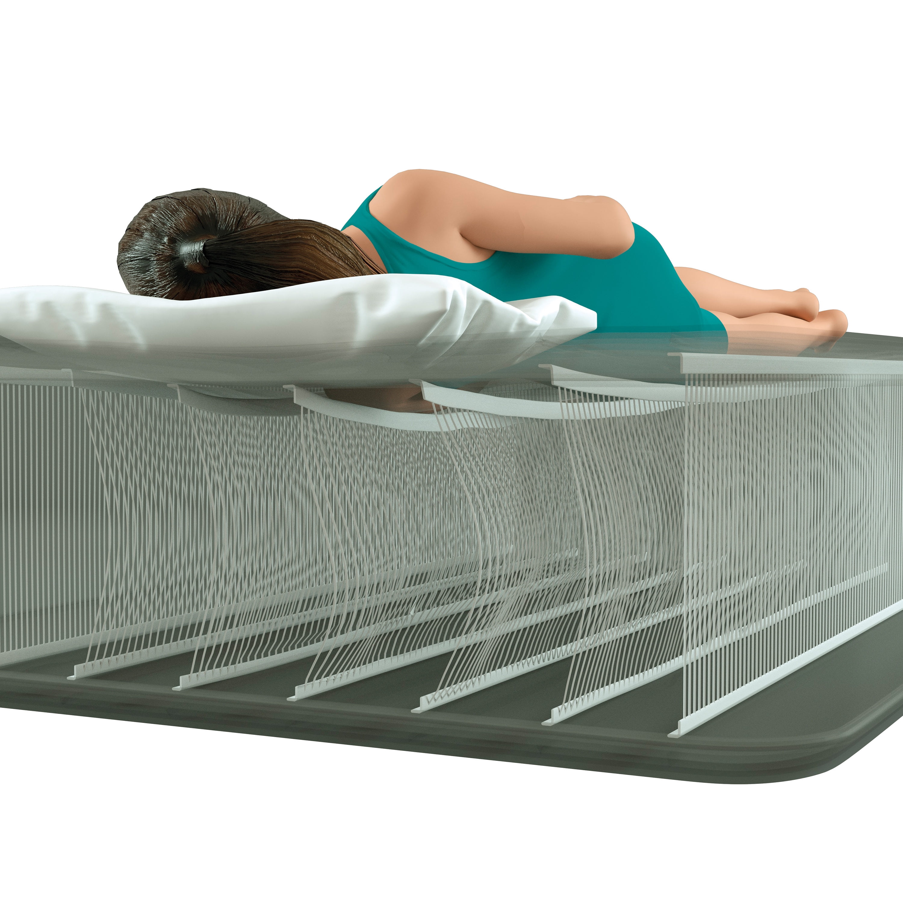 Intex 18" Dura-beam Standard Raised Pillow Rest Air Mattress - Queen (Pump Not Included)