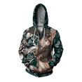 thumbnail image 5 of Sudadera con capucha y cremallera con estampado de conejito de moda de otoño Y2k para hombre, sudadera con capucha moderna y versátil, ropa de calle Harajuku, 5 of 5