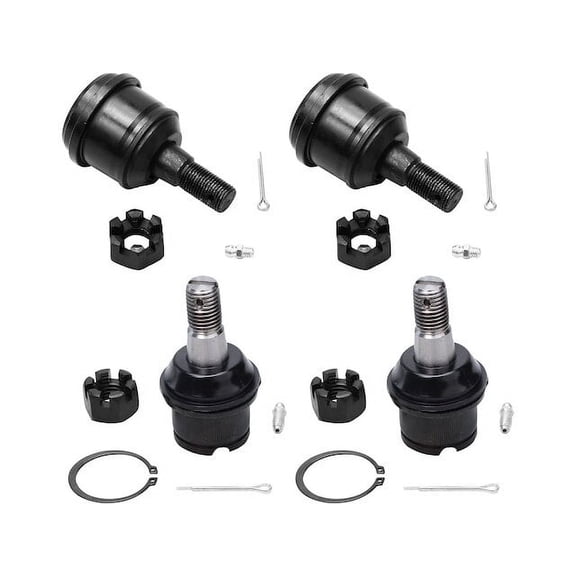 Front Ball Joint Set - Compatible with 2003 - 2010 Dodge Ram 2500 2004 2005 2006 2007 2008 2009