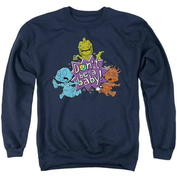 Rugrats Babies Run For The Hills Unisex Adult Crewneck Sweatshirt