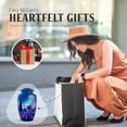 thumbnail image 5 of JAGASY Lavender Grass Cremation Combo Urn Set - 4 Keepsake Northern Lights Urns for Adult Mother 3 Inch - Blue 10 Inch Funeral Urn for Loved Ones - (1 Large, 4 Tiny), 5 of 7