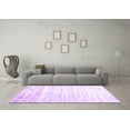 thumbnail image 3 of Ahgly Company Indoor Rectangle Solid Purple Modern Area Rugs, 4' x 6', 3 of 4