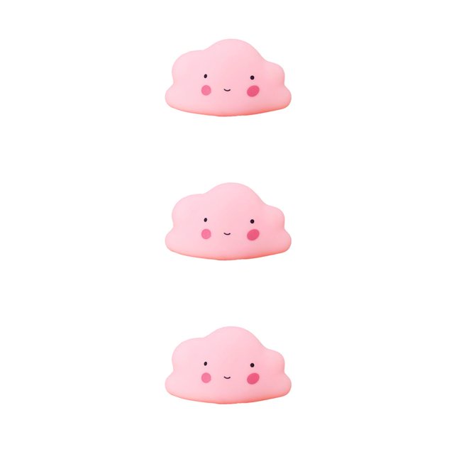 stanreset Decor Sleep LED Night Light Table Lamp Star Sun Cloud Baby Cute Gift pink cloud 3Set