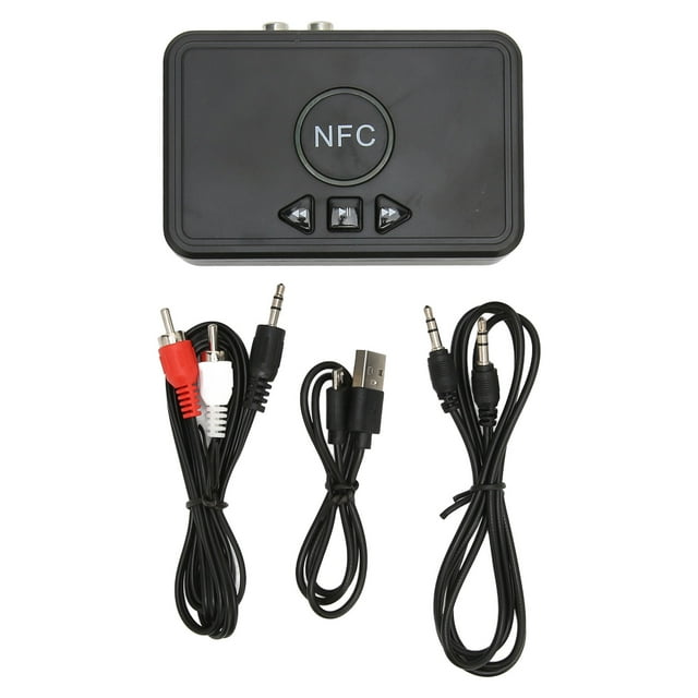 Receptor NFC Bluetooth 5,0, soporte estable, Sensor NFC, adaptador receptor Bluetooth para altavoces domésticos y de coche