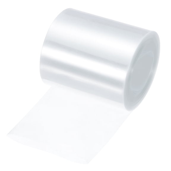 Uxcell Battery Wrap 66mm Flat 18 ft Heat Shrink Tube Wraps Clear
