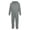 Light Gray, variant on Norvella Boys Zip Up Jumpsuit Solid Hooded Long Sleeve Relaxed Fit One Piece Pajamas Halloween Costume Casual Outfit