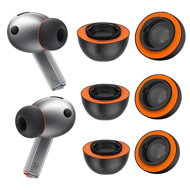 Puntas de espuma viscoelástica Bodykoo para Samsung Galaxy Buds3 Pro