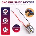 thumbnail image 4 of Conjunto de Control de Velocidad ESC 320A con Motor Escobilla 540 Resistente Al Agua para Coche RC Crawler para Axial SCX10 29T 1/10, 4 of 5