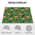 thumbnail image 3 of Yiaed Flamingo Print Highly Absorbent Microfiber Kitchen Counter Mat, Dish Drying Pad for Dishes, Utensils, Pots and Pans, Large 18" x 24", 3 of 7