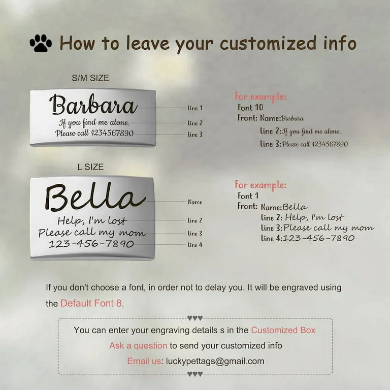 Pet name tags near me 2025
