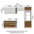 thumbnail image 3 of Cocina Integral Completa Modular Madesa Glamy 290cm MB 02, 3 of 5