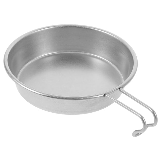 VERDANVERSE Camping Cooking Accessories Stainless Steel Bowl 1Pcs 11.8X4.9X1In Portable For Camp Kitchenware