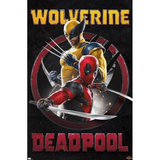 Marvel Deadpool & Wolverine - Duo Wall Poster, 22.375" x 34"