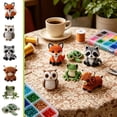 thumbnail image 1 of CQCYD 6Pcs Beading Craft Kit, Animal Theme Jewelry Making Set, Colorful Acrylic Beads and Instructions, Beginner-Friendly Beading Craft Kit for DIY Handmade Decorations and Gift, 1 of 9