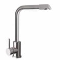 thumbnail image 1 of Llave Monomando Fregadero O Tarja Cocina Alfa  Acero Inoxidable 304 Satinada Cobra, 1 of 3