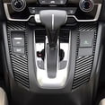 thumbnail image 2 of Car Gear Shift Panel Cover Sticker for Honda CRV 2016-2021, Carbon Fiber Central Control, 2 of 6
