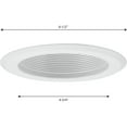 thumbnail image 4 of 5" Recessed Step Baffle Trim for 5" Housing P851-ICAT, 4 of 4