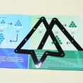 thumbnail image 3 of Billiards Magic Rack Holder Sheet Pool Cue Durable Accessories Black For 8 9 Ball Pool Eight Ball, 3 of 5