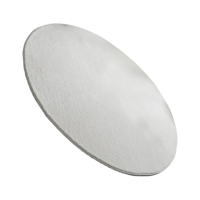 Bearachild Alfombra gris no tóxica e inodoro para un hogar seguro y saludable Partículas antideslizantes Sala de estar Juegos de accesorios de baño Blanco