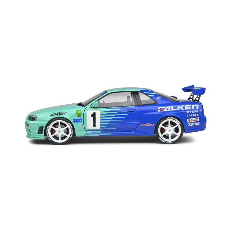 Nissan Skyline GT-R R34 (1999) ミニカー 1999 Nissan Skyline GT-R (R34), #1 Hironori Takeuchi