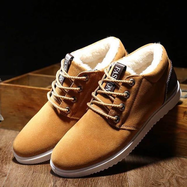 Zapatillas De Nieve Zapatos para caminar Zapatos de nieve Zapatos planas casuales para hombre Color sólido para caminar diario Likrtyny Tenis De Mujer Tenis De Hombre