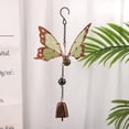 thumbnail image 1 of Beautiful Luminous Wind Chimes Cute Outdoor Indoor Butterfly Shaped Wind, 1 of 7