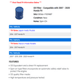 thumbnail image 2 of Oil Filter - Compatible with 2007 - 2020 Honda Fit 2008 2009 2010 2011 2012 2013 2014 2015 2016 2017 2018 2019, 2 of 2