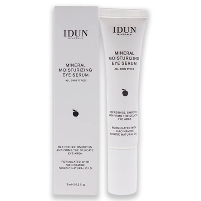 Suero hidratante Mineral para ojos Idun Minerals Dama 0.5oz