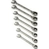 STANLEY 94-543W 7-Piece Ratcheting Wrench Set, MM