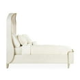 thumbnail image 4 of Michael Amini Malibu Crest Eastern King Curved Panel Bed - Doeskin/Chardonnay, 4 of 11