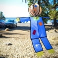 thumbnail image 2 of In the Breeze 2499 — Scarecrow Hanging Ball Spinner, Autumn Wind Spinner, 2 of 5